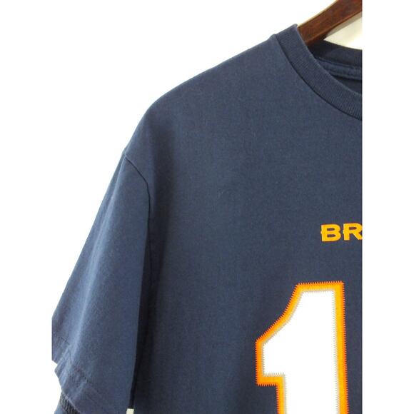 Peyton Manning Denver Broncos Shirt Mens Medium NFL Team Apparel Blue 18 - Picture 2 of 11
